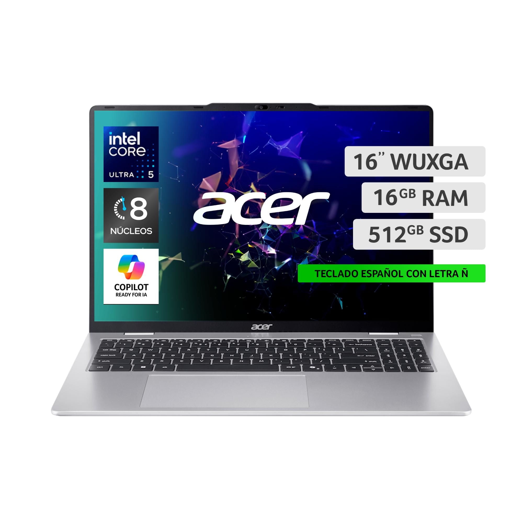 Acer - Notebook Aspire Lite Al16-53P-578Y-1 15.6"" Full Hd