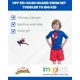 thumbnail image 4 of Conjunto de bañador Marvel Spidey and His Amazing Friends Spider-Man para niños pequeños, UPF 50+, R, 4 of 6