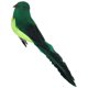 thumbnail image 2 of Colores Plumas artificiales Espuma Pájaros con pinza Jardín Decoración de árbol Verde, 2 of 5