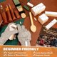 thumbnail image 3 of Wood Carving Kit, 32-Piece Wood Carving Tools with Storage Bag, 3 of 3