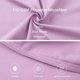 thumbnail image 4 of REGALWOVEN Juego de Fundas de Almohada con Cremallera de Microfibra Suave, No Estándar Lavanda, 4 of 7