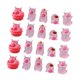 thumbnail image 2 of 20 Mini Estatuas De Animales De Resina Que Brillan En La Oscuridad, Figuras En Miniatura Para El Hogar, 2 of 5
