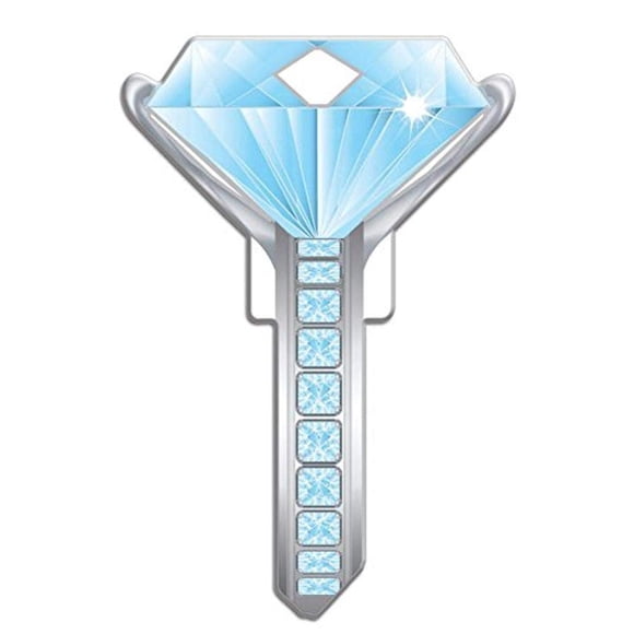 Anillo de diamantes House Key Blank Lucky Line SC1, 1 llave