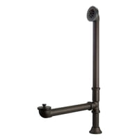 Kingston Brass - Desagüe Para Bañera Con Forma De Pata Kingston, Vintage, Bronce Frotado Con Aceite