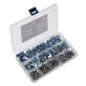 thumbnail image 1 of 120x Juego de accesorios de clip de tuerca de tornillo con caja de almacenamiento de ajuste interior Durable para automóvil eléctrico, 1 of 5