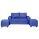 thumbnail image 2 of Living Kahlo 2 Cuerpos + 2 Pouf Pu Azul, 2 of 8