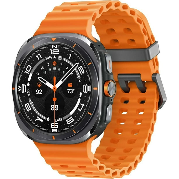 SAMSUNG Galaxy Watch Ultra (47mm) LTE, AI Smartwatch,Energy Score, Wellness Tips, Heart Rate Tracking, Sleep Monitor, Fitness Tracker, Built-in GPS, (LTE Version, Titanium Gray) LATAM Specs