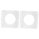 thumbnail image 4 of 2x Placa De Refuerzo Para Puerta, Placa Para Pomo De Puerta, Soporte Para Placa De Fijación Para Manija De Puerta, Color Blanco, 4 of 5