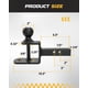 thumbnail image 2 of Enganche de bola 3‑en‑1 RETRUE 1‑1/4" (3,2 cm), 2 of 6