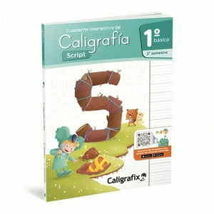 Caligrafix - Caligrafia Script 1° Basico 2Do Semestre - Interactivo /420