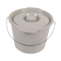 Ioensy - Cubo De Inodoro Portátil Extraíble Con Tapa Cubo De Inodoro Para Viajes En Casa Barco