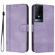 thumbnail image 1 of Funda Cartera para TCL 50 XE Protección 360° con Ranuras para Tarjetas y Soporte Morado, 1 of 6