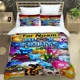 thumbnail image 2 of 3D game B-blox fruits Bedding Sets exquisite bed supplies set duvet cover bed comforter set bedding set luxury birthday gift, 2 of 5
