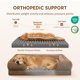 thumbnail image 2 of Cama para perros Comfort Expression 122x76 cm impermeable XXL marrón, 2 of 9