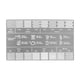 thumbnail image 4 of Regla de medición de café molido de 200 micrones, tarjeta de comparación compacta para cocina y cafetería, herramienta de medición resistente a 1 pieza, 4 of 5