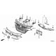 thumbnail image 5 of Emblema de Parrilla Genérico con Acabado Cromado 75700-TA0-A00, 5 of 5