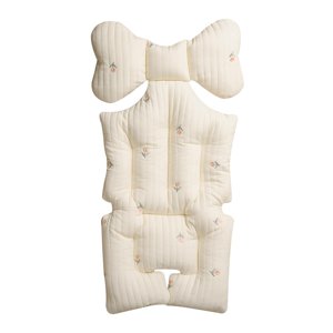 Magideal - Almohada Para Cochecito De Bebé, Cojín Para Asiento De Cochecito, Colchón Suave Para Cochecito, Soporte Cálido Y Grueso, Alfombrilla Para Cochecito De Flor