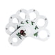 thumbnail image 1 of Calibrador Vernier de fruta de cereza, regla de fruta con 7 agujeros, herramienta de medición para ahorro de trabajo, calibrador Vernier circular de f, 1 of 5