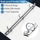 thumbnail image 3 of Carpeta Anillada SUIN 3 Anillos 1 Pulgada Blanca 6 Pack, 3 of 3