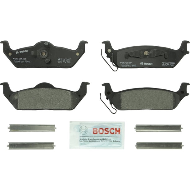 Juego de pastillas de freno de disco Bosch BP1012 QuietCast Premium para Ford F-150; Lincoln Mark LT