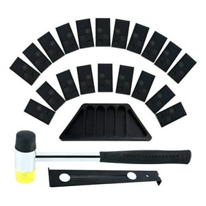 Genérica - Kit 23 Pcs Instalación De Suelos Madera Laminada Con Bloque
