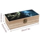 thumbnail image 2 of Alien Caja Organizadora de Madera Rústica - Caja Decorativa Multifuncional para Escritorio, Hogar, Oficina, Joyas y Manualidades, 2 of 6