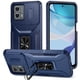 thumbnail image 1 of Funda Armada para Motorola Moto G 2023 5G con Tapa Deslizante y Soporte Magnético Giratorio Azul, 1 of 5