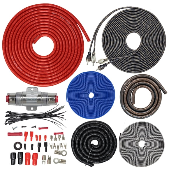 Kit de instalación de amplificador SoundBox ECK4v2, calibre 4, 2500 W