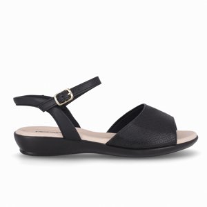 Sandalia Mujer Negro/Beige Camila Piccadilly