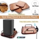 thumbnail image 5 of Soporte de pared para altavoz Counlisha Universal de madera de nogal, paquete de 2, 5 of 7