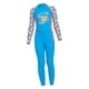 thumbnail image 5 of Traje de baño para niños, traje de baño con cremallera, manga larga, trajes completos, traje de buceo, traje húmedo para deportes acuáticos, kayak, su L azul, 5 of 5