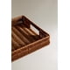 thumbnail image 2 of Bandeja Rectangular de Mimbre (32 × 23 × 5 cm) Color Marròn, 2 of 4