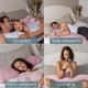 thumbnail image 5 of Almohada corporal con peso SleepCloud 3 kg, efecto refrescante, 122 x 36 cm, 5 of 7