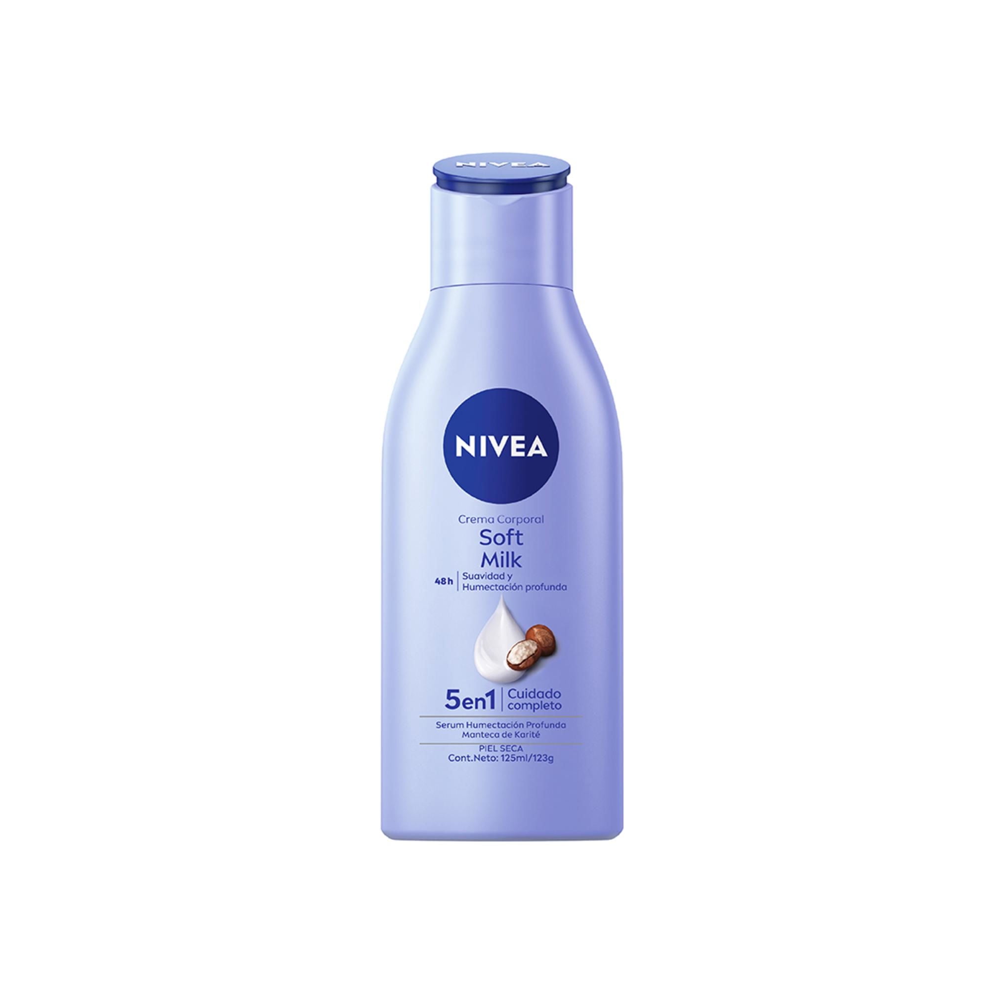 Nivea - Crema Corporal Soft Milk Piel Seca Botella