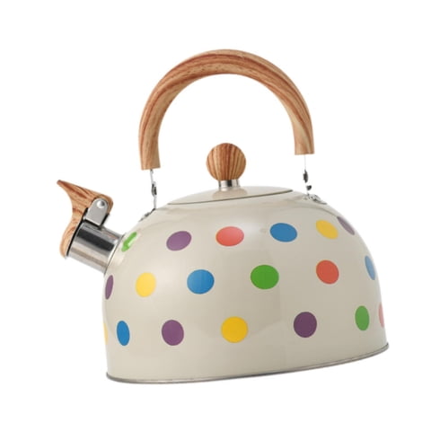 Bothyi - Hervidor De Agua Portátil Con Silbato De 2,5 L Para Cocina Y Viajes