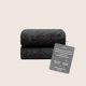 thumbnail image 2 of Toalla Italic 800 GSM Algodón - Juego de 2 Sábanas de Baño Color Carbón, 2 of 9