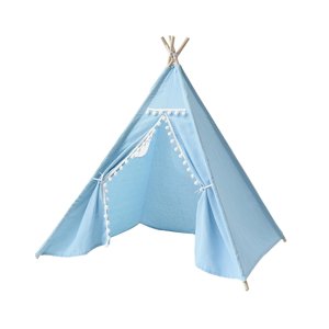 Magideal - Tipi Para Niños Tipi Indio Lindo Para Niñas, Niños, Tienda De Juegos Para Niños, Tienda De Campaña Interior Para Fiestas, Picnics, Barbacoas, Cumpleañ Azul