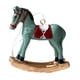 thumbnail image 4 of Estatua De Caballo Navideña, Adorable Decoración De Mesa Para Jardín, Balcón, Entrada, Verde, 4 of 5