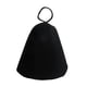 thumbnail image 3 of Sombrero de sauna sombrero de sala de sombrero de ducha contra el calor para baños de spa hombres mujeres Negro, 3 of 5