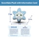 thumbnail image 2 of Figura de Peluche Copo de Nieve Thunderheads 18x18x6 cm, 2 of 8