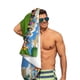 thumbnail image 5 of Cocomelon Toalla de playa de secado rápido con diseño temático, regalo para mujeres y niñas, ideal para cumpleaños, fans, amantes de la música, uso en la playa o al aire libre, 78 × 150 cm, 5 of 6