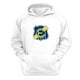 thumbnail image 1 of Polerón Canguro Everton Blanco Talla Xs Unisex, 1 of 3
