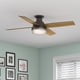thumbnail image 4 of Ventilador de techo Hunter Dempsey de 132 cm con luz LED y control remoto, bronce, 4 of 7