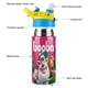 thumbnail image 3 of Booba Botella de Agua con Tapa Pop Top de Un Toque, Acero Inoxidable, a Prueba de Fugas, para Deportes, Botella Infantil azul 12 oz, 3 of 6