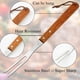 thumbnail image 3 of Tenedores para carne Ponpon, 2 piezas, 27 cm y 33 cm, 3 of 3