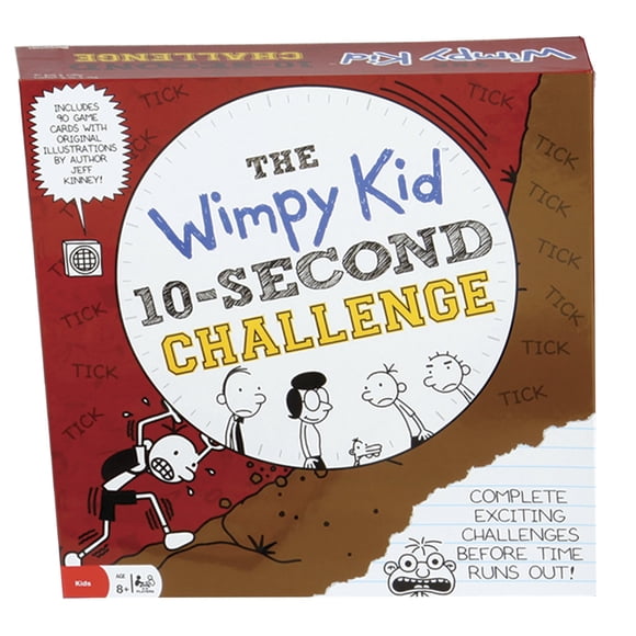 Juego Pressman Diary of a Wimpy Kid: desafío de 10 segundos