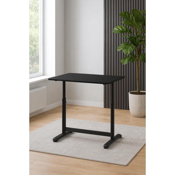 Escritorio Funcional Altura Ajustable 120x60x63-86cm Negro