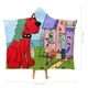 thumbnail image 2 of Clifford, el Gran Perro Rojo Manta Capa con Capucha Anti-Bolitas, Manta de Lana Ártica Suave, Manta Portátil de Felpa Ligera y Lujosa, Poncho para Siesta en Casa y Oficina, 100*130cm, 2 of 6