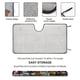 thumbnail image 2 of ROBLOX Parasol para Parabrisas Delantero Protector Plegable, Visera Solar para Auto Bloquea Rayos UV Mantiene tu Vehículo Fresco 130cm*70cm, 2 of 6