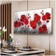 thumbnail image 4 of 1pc Abstract Canvas Art, Red Poppies Background Painting Posters And Prints Flower Pictures Living Room Decoration No Frame, 4 of 4